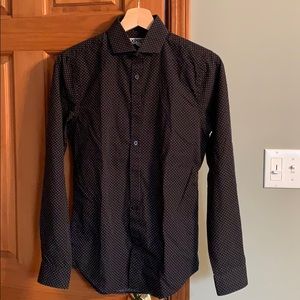 Polka dot Express dress shirt